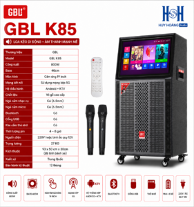 LOA KÉO MÀN HÌNH CẢM ỨNG GBL T6 – ĐỈNH CAO GIẢI TRÍ CHO MỌI KHÔNG GIAN