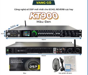 VANG CƠ DSP KT900 – ĐỈNH CAO CỦA ECHO & REVERB CHUYÊN NGHIỆP