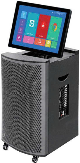 Loa Kéo Có Màn Hình Cảm Ứng IKEDO SP-WK18-1 – Loa Karaoke Android Xem YouTube Không Cần TV